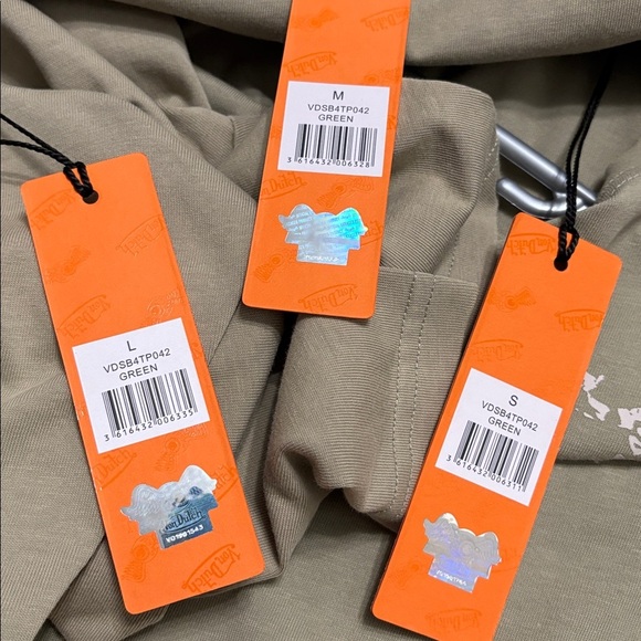 Von Dutch Sage Green Logo Tee - Picture 9 of 12